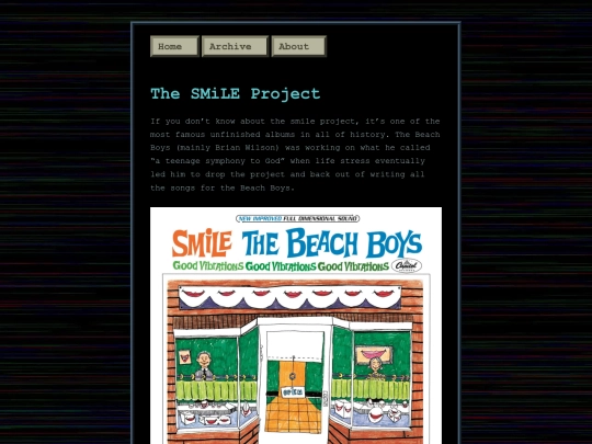 posts/2024-08-17-My-Review-Of-SMiLE screenshot