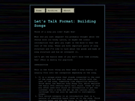 posts/2025-07-07-Lets-Talk-Format screenshot