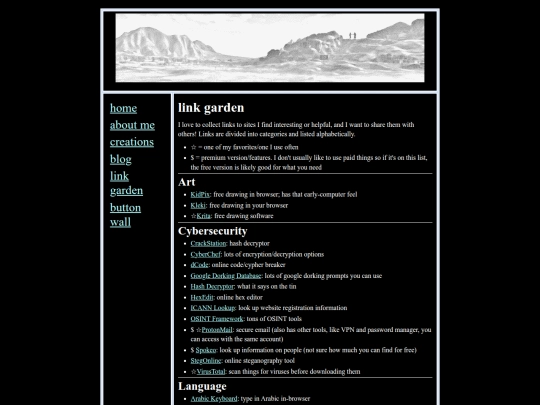 linkgarden screenshot