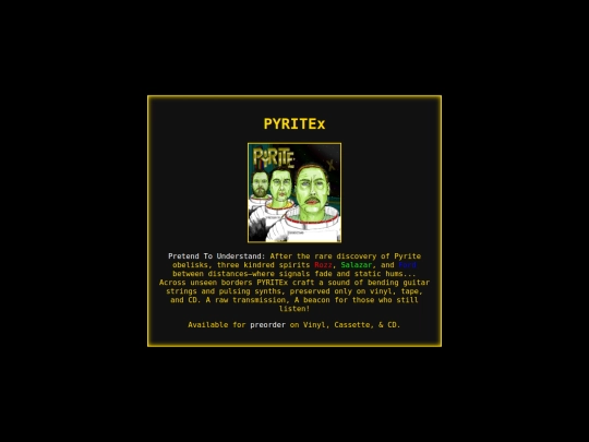 PYRITEx screenshot