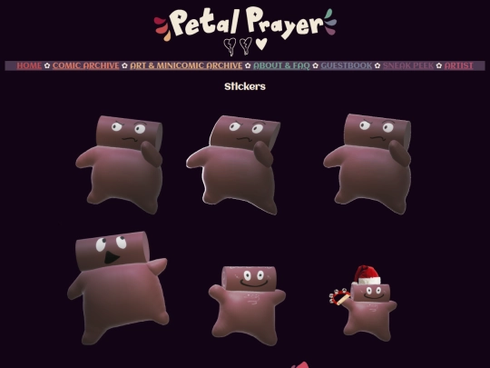 stickers screenshot
