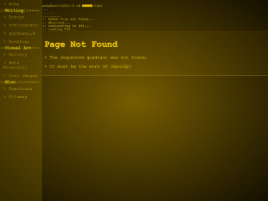 not_found screenshot