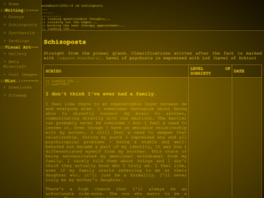 schizoposts screenshot