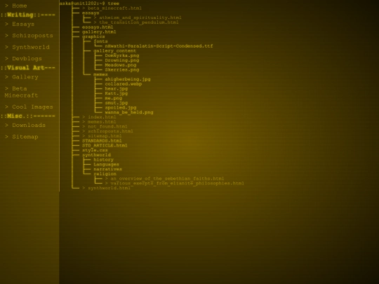 sitemap screenshot