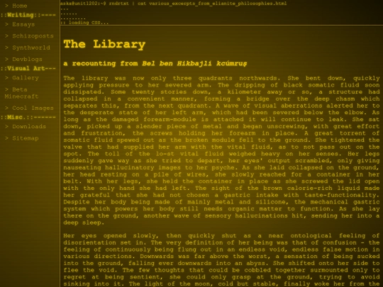 synthworld/narratives/the_library screenshot