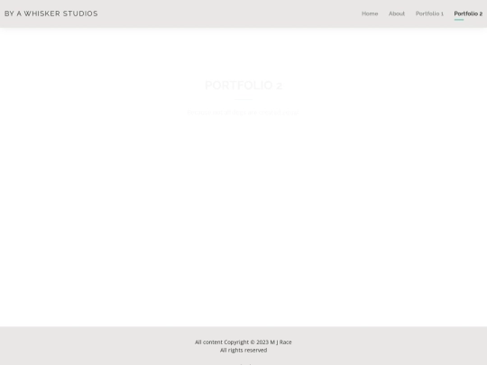 portfolio2 screenshot