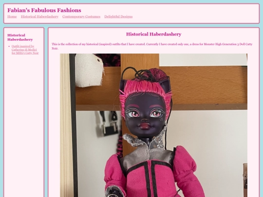 HistoricalHaberdashery screenshot