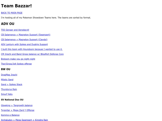 team_bazzar screenshot