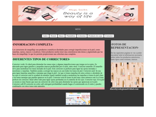 correctores screenshot