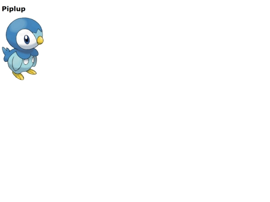 Piplup screenshot