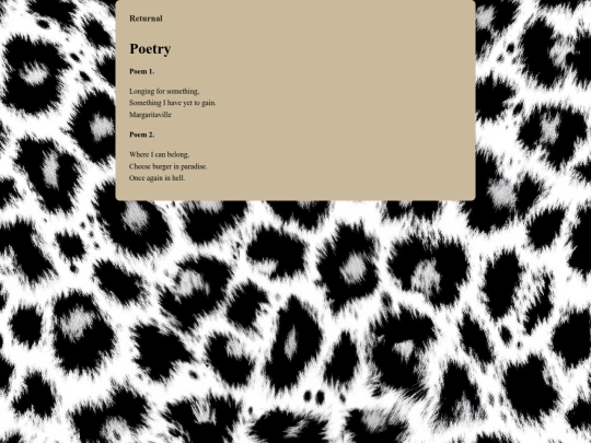 poetry screenshot