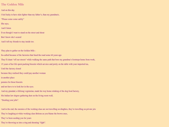 writing/the_golden_mile screenshot