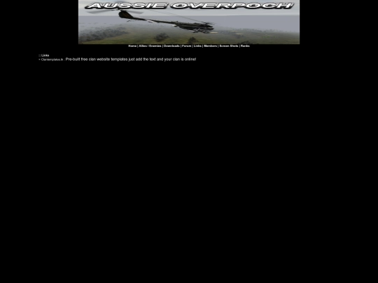 links screenshot