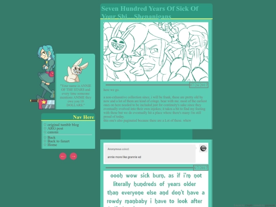 fanstuff/annie/askblog/all screenshot