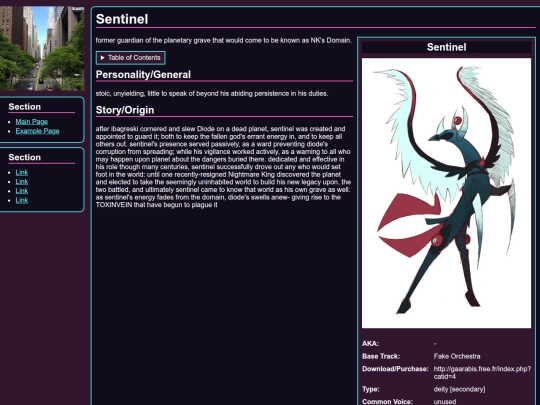 original/wiki/sentinel screenshot