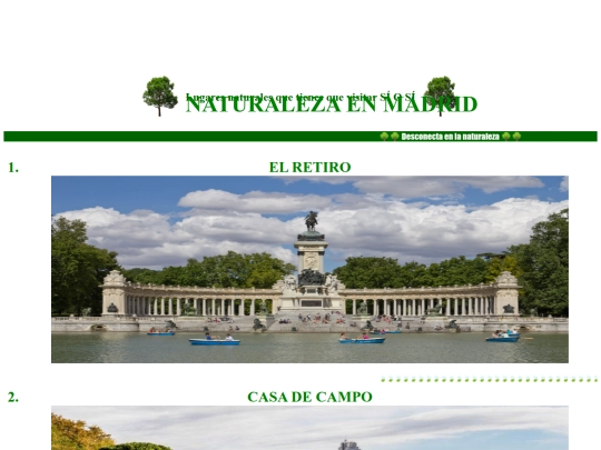 naturalezamadrid screenshot
