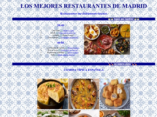 restaurantes screenshot