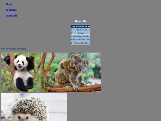 aboutme screenshot