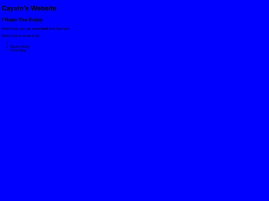 index screenshot