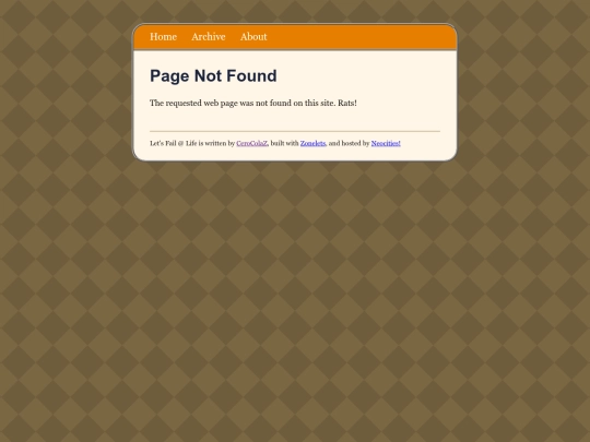 not_found screenshot
