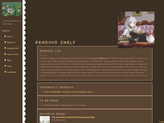 readingshelf screenshot