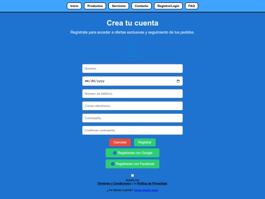 registro screenshot