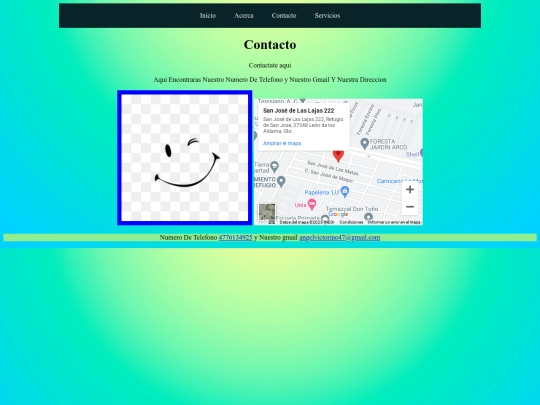 Contacto screenshot