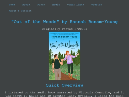 Blogs/Books/out_of_the_woods screenshot