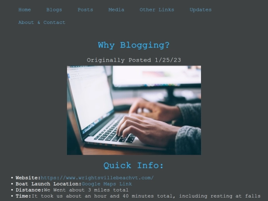 Blogs/Outdoors/Outdoor Blogs Template screenshot