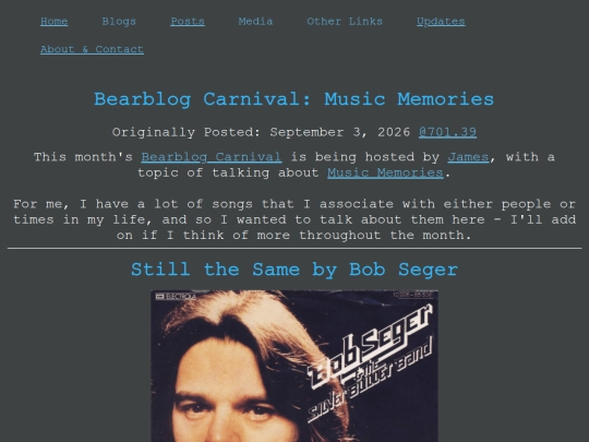 Blogs/Rotator/Bear_Blog_Carnival/26_09_songs screenshot