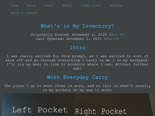 Blogs/Rotator/Bear_Blog_Carnival/nov25_Everyday_Carry screenshot