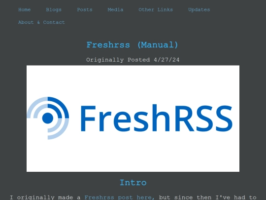 Blogs/Technology/Instructional/Freshrss_Manual screenshot
