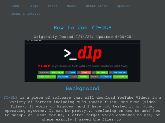 Blogs/Technology/Instructional/How_to_Use_YT-DLP screenshot