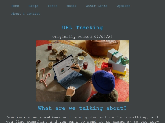 Blogs/Technology/Instructional/URL_Tracking screenshot