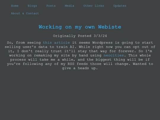 Blogs/Technology/Rant/Website_transfer_to_Neocities screenshot