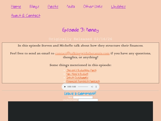 Podcasts/Talking_with_the_Tanzi's/ep03_money screenshot