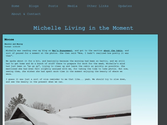 Posts/Michelle_moment screenshot