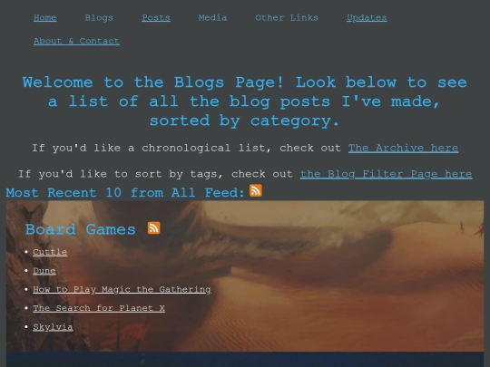 blogs screenshot