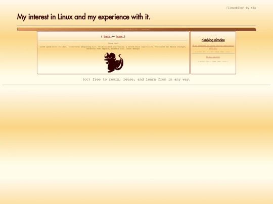 my-interest-in-linux screenshot