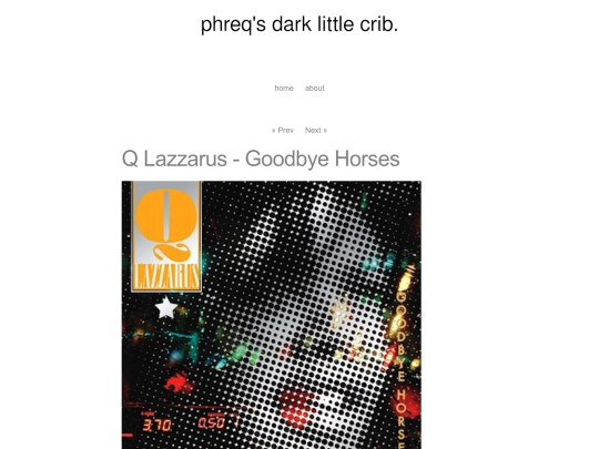 0047/11/11/q_lazzarus_goodbye_horses screenshot