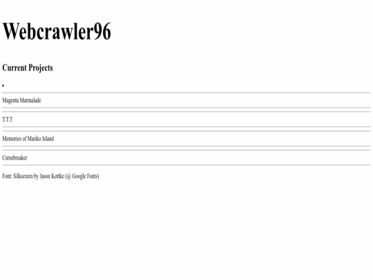 index screenshot