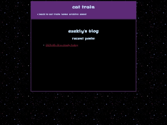 blog screenshot