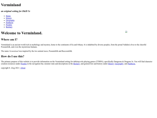 verminland/verminland screenshot