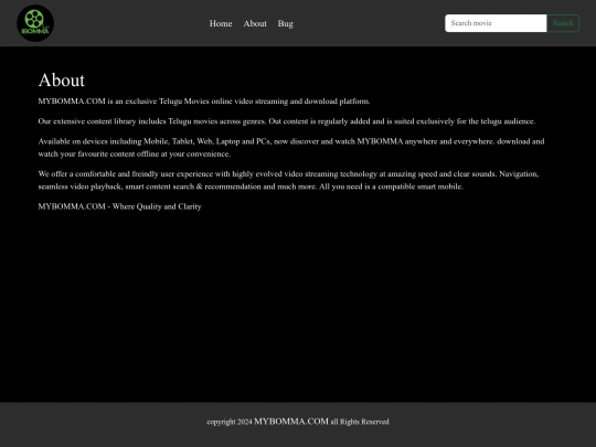 mybommaabout screenshot