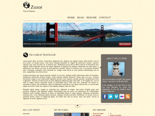zozor/Index screenshot