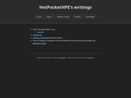webcredits screenshot