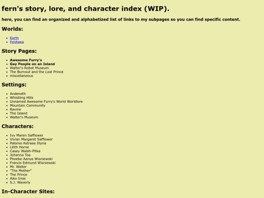 storyindex screenshot