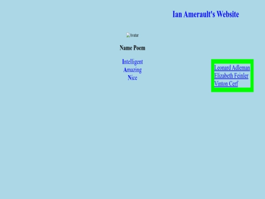 index screenshot