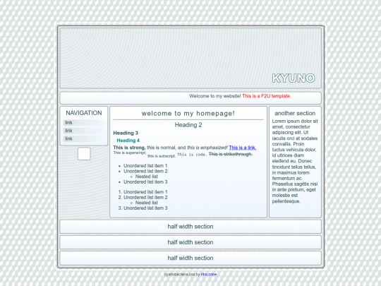 index screenshot