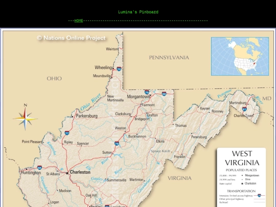 states/wv/map screenshot